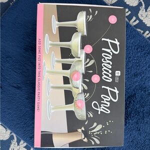 Prosecco Pong Party Game - Pink and Gold